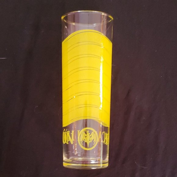 Barcardi Limon Rum Highball Collins Glasses with Bat - Picture 3 of 7